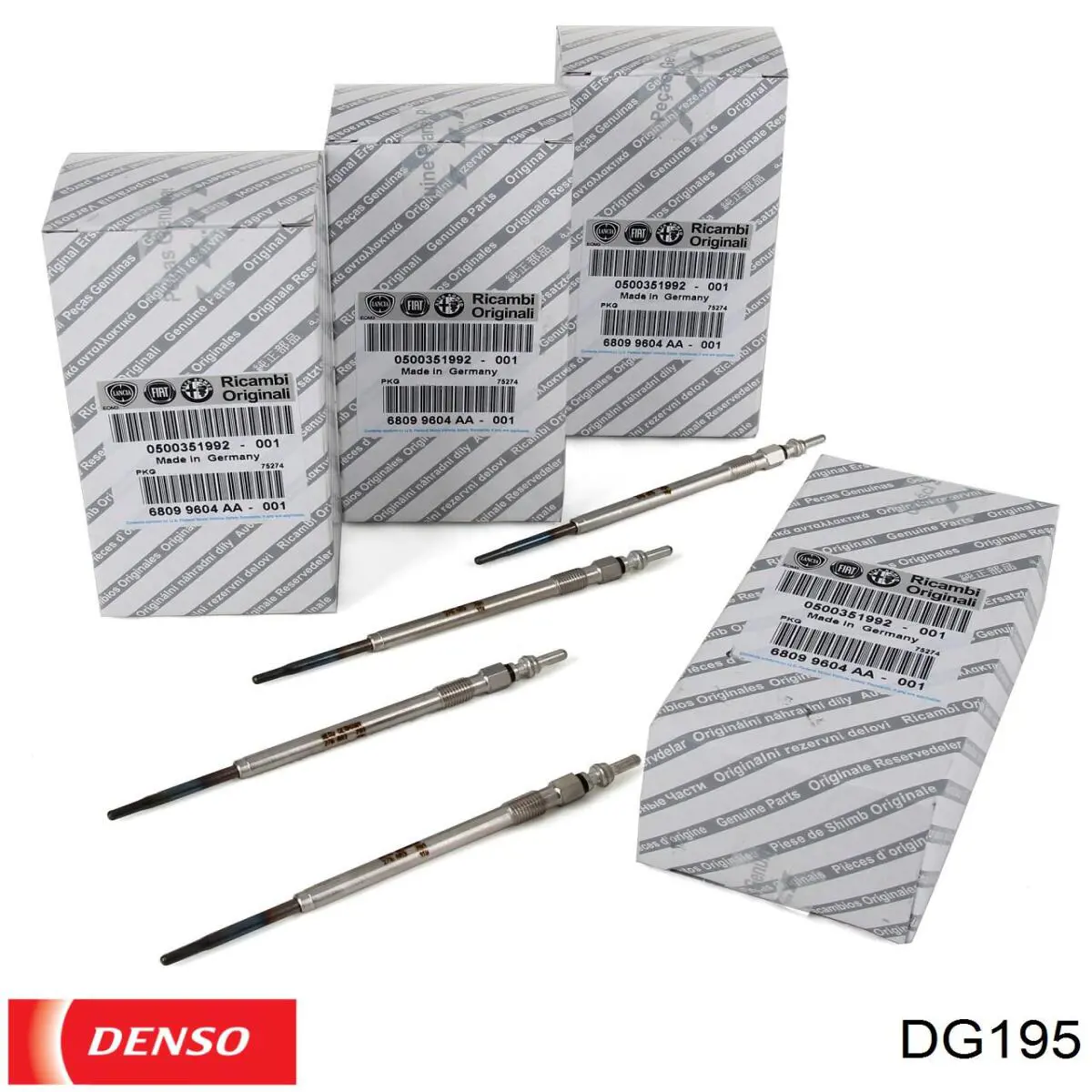 Свечи накала Denso DG195 цена, от 12.70 USD