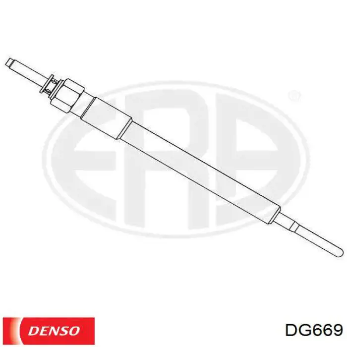 Свеча накала Denso DG669