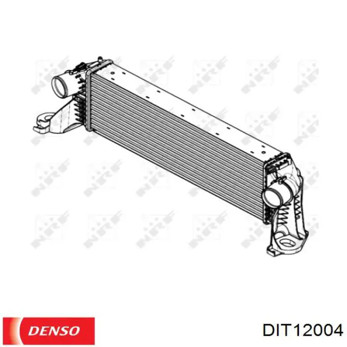 Радиатор интеркуллера Denso DIT12004