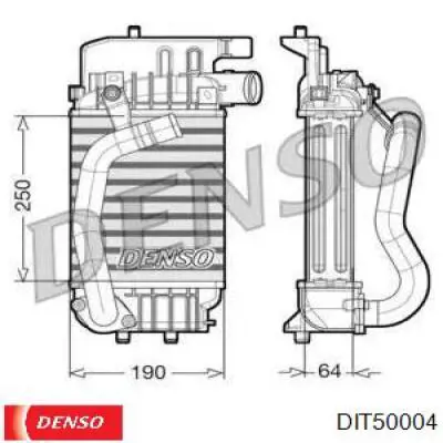 Интеркулер DIT50004 Denso