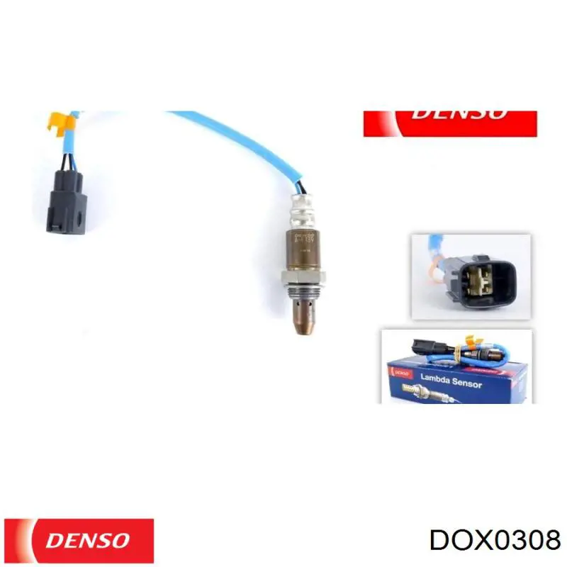 DOX0308 Denso лямбда-зонд, датчик кислорода до катализатора