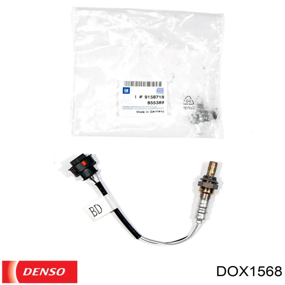 Sonda Lambda Sensor De Oxigeno Post Catalizador DOX1568 Denso