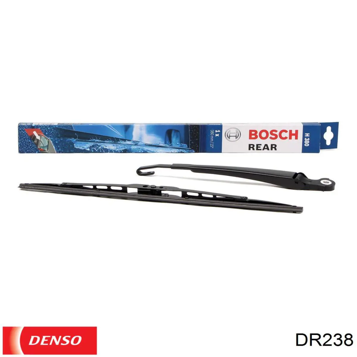 Купить DR238 Denso Дворник стеклоочистителя задний