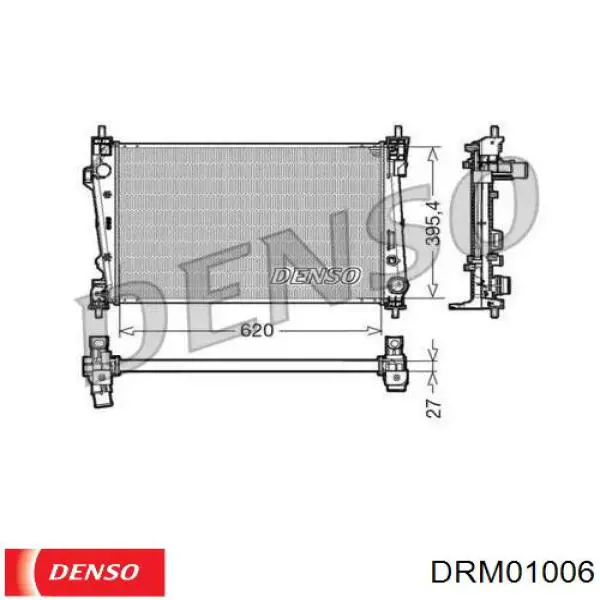 Радиатор DRM01006 Denso