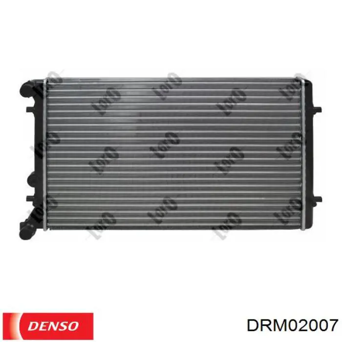 Radiador refrigeración del motor DRM02007 Denso