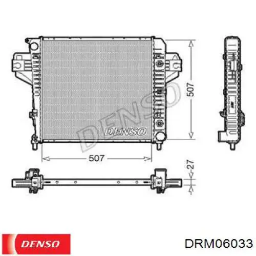 52080118AA Chrysler Радиатор основной