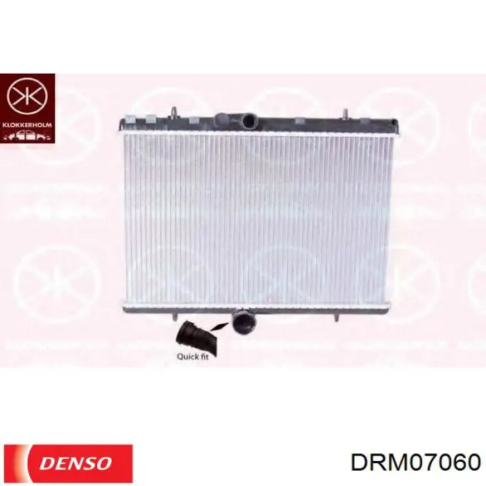 Купить DRM07060 Denso Радиатор водяной