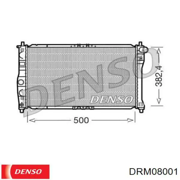 Радиатор DRM08001 Denso