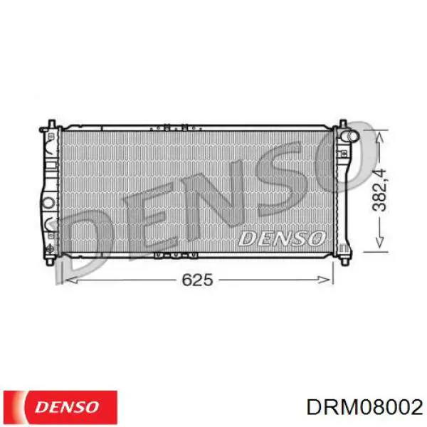 Радиатор DRM08002 Denso