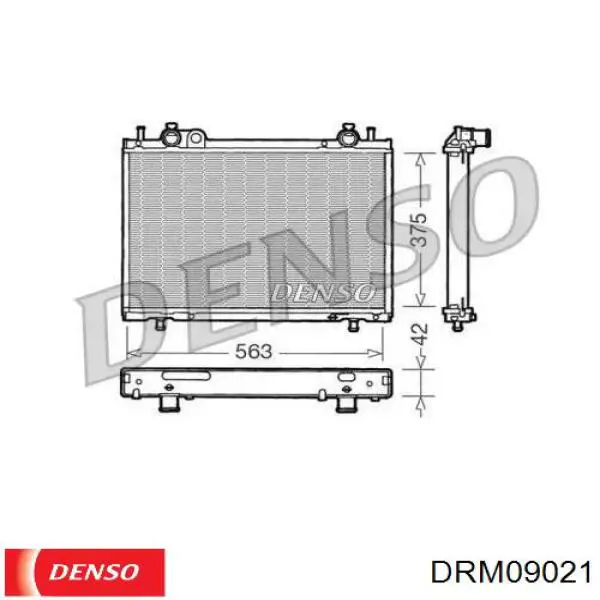 DRM09021 Denso радиатор