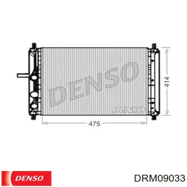 Радиатор DRM09033 Denso