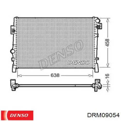 Радиатор DRM09054 Denso