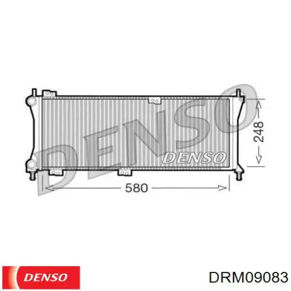 Радиатор DRM09083 Denso