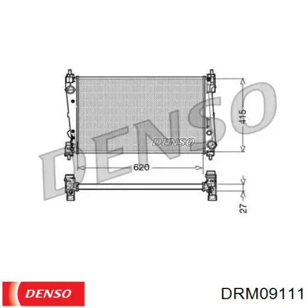 DRM09111 Denso радиатор