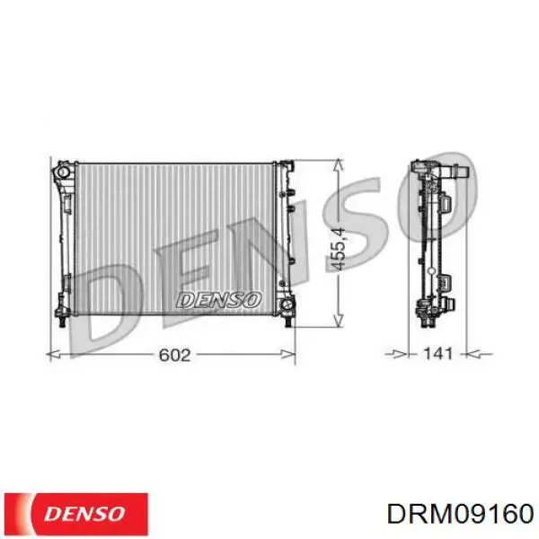 Радиатор DRM09160 Denso