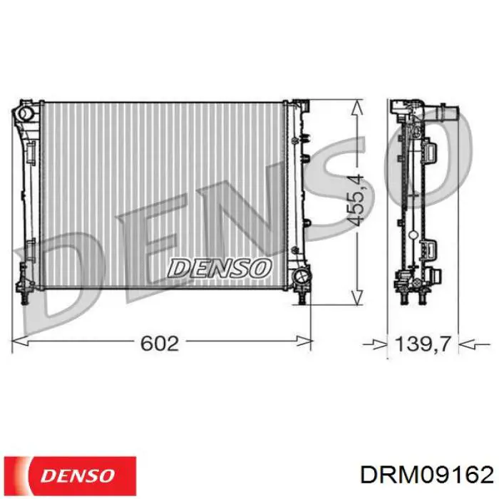 Радиатор DRM09162 Denso