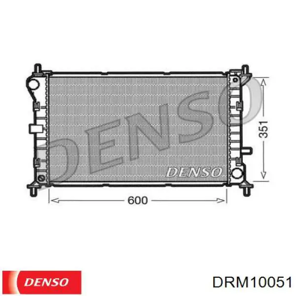 Радиатор DRM10051 Denso