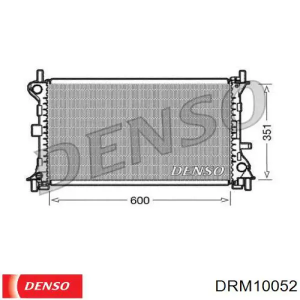 DRM10052 Denso радиатор