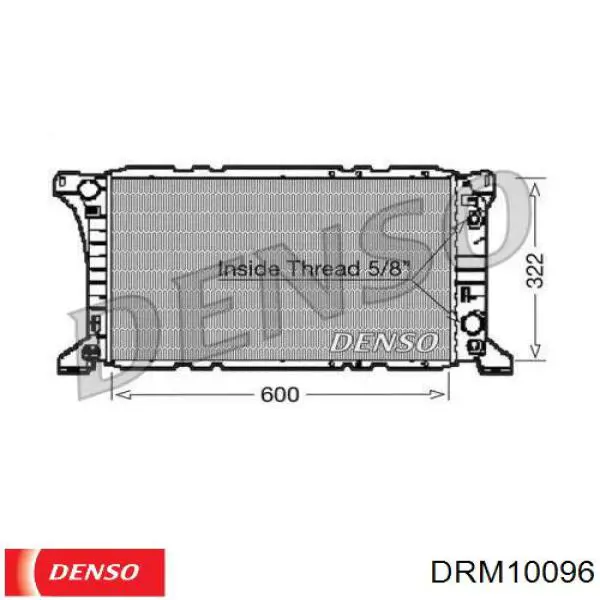 Радиатор 62366 Nissens