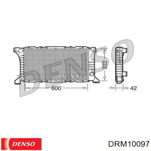 Радиатор DRM10097 Denso