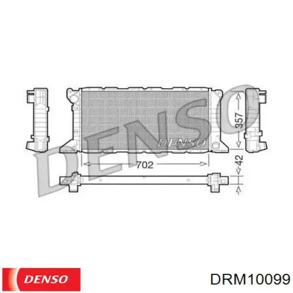 Радиатор DRM10099 Denso