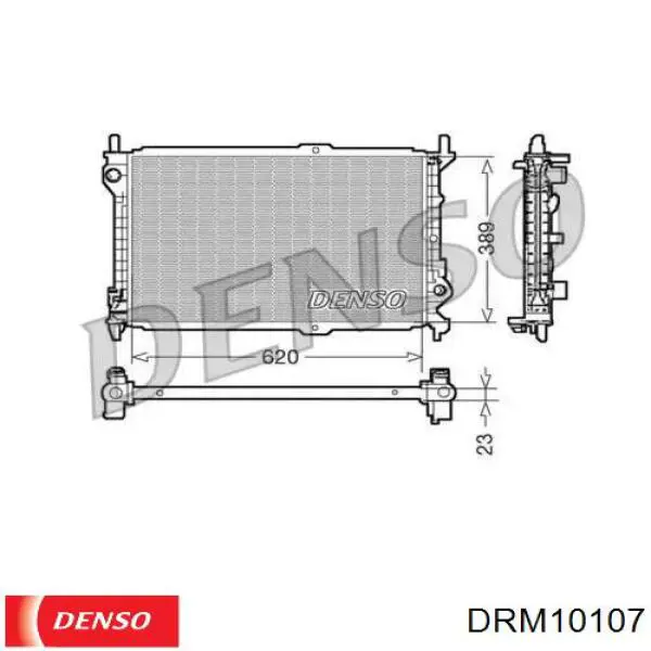 Радиатор DRM10107 Denso