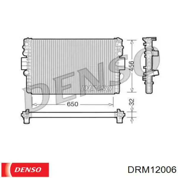 Радиатор DRM12006 Denso