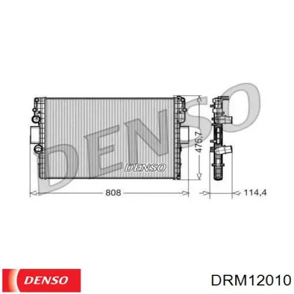 Радиатор DRM12010 Denso