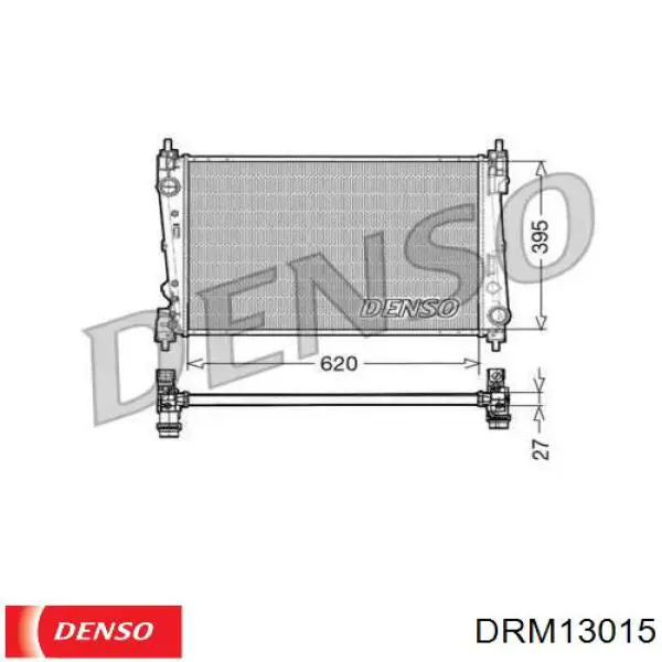 Радиатор DRM13015 Denso