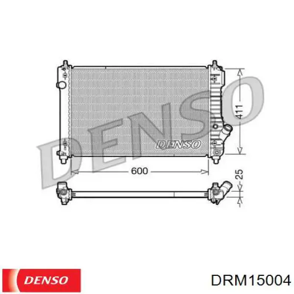 Радиатор DRM15004 Denso