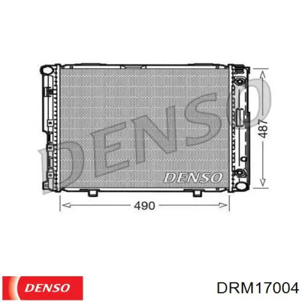 Радиатор DRM17004 Denso