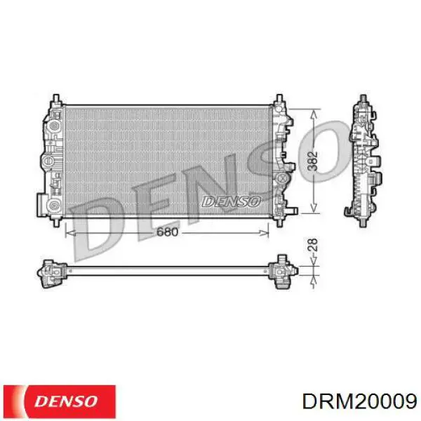 Радиатор DRM20009 Denso