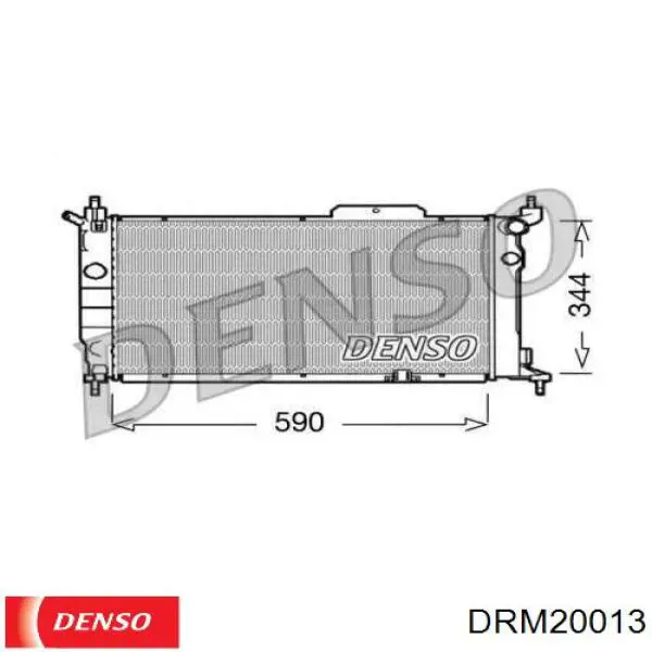 DRM20013 Denso радиатор