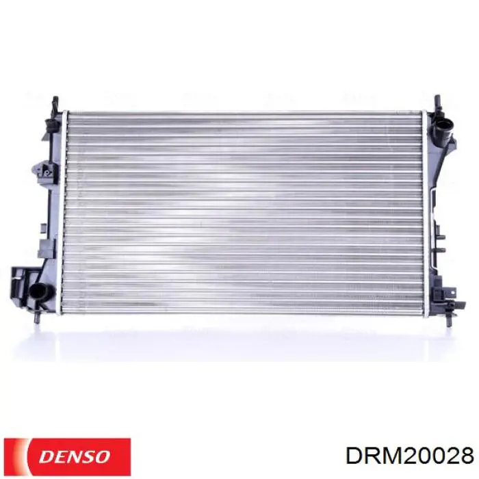 Radiador refrigeración del motor DRM20028 Denso