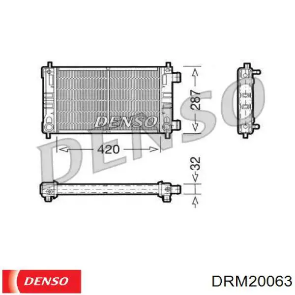 BM580 Magneti Marelli Радиатор основной