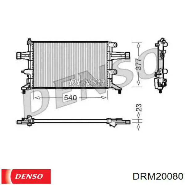 Радиатор DRM20080 Denso