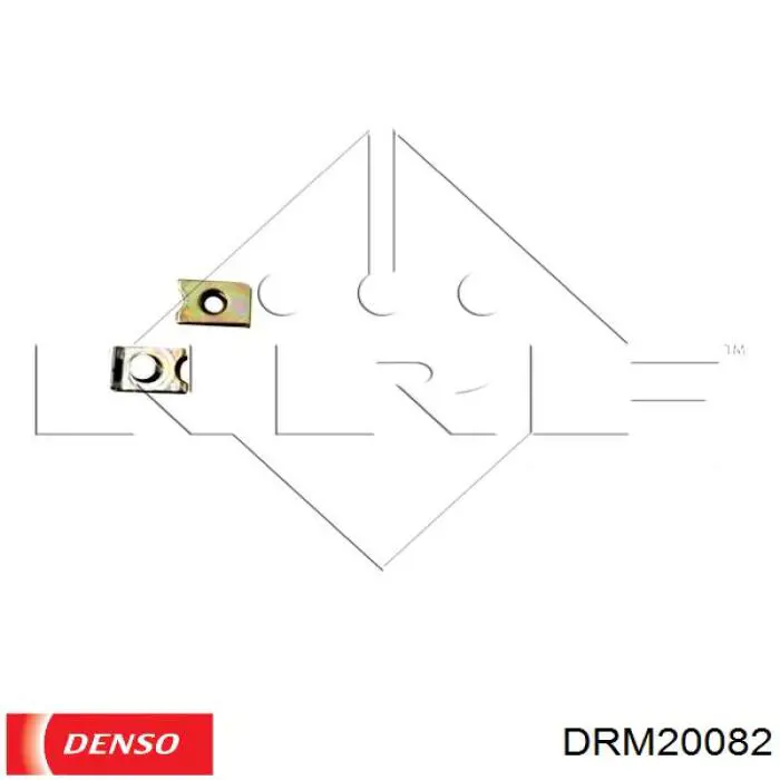 DRM20082 Denso Радиатор основной