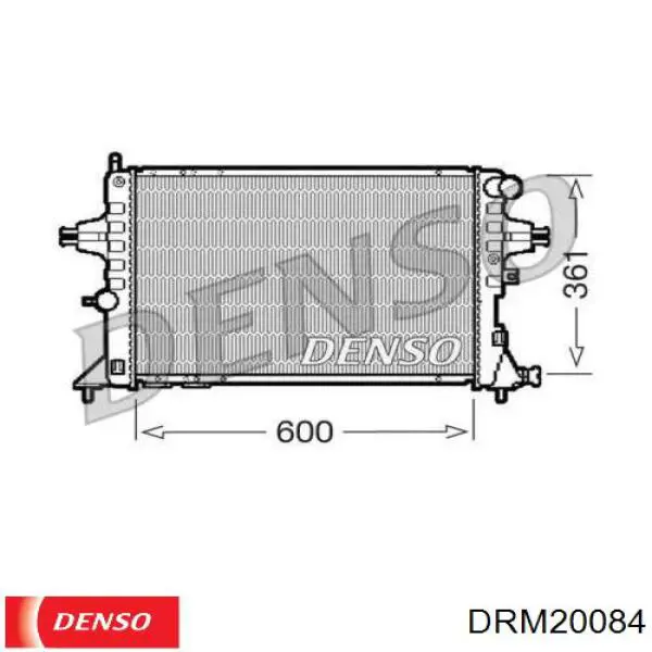 Радиатор DRM20084 Denso