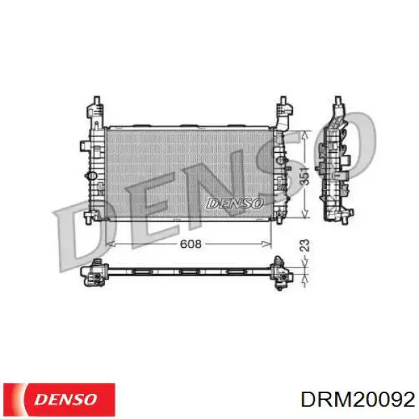 Радиатор DRM20092 Denso