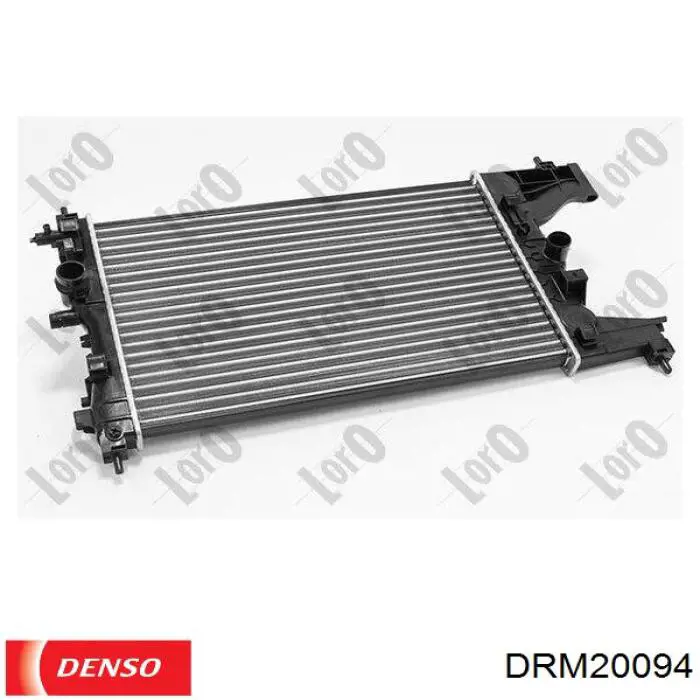 Радиатор охлаждения двигателя Denso DRM20094 цена, от 78.38 USD