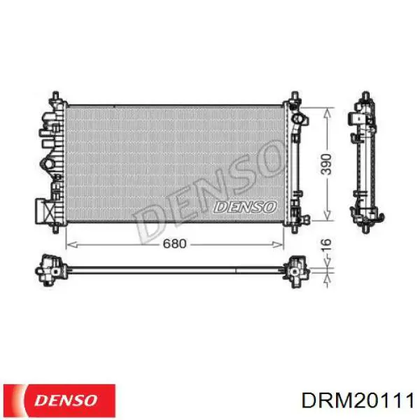 Радиатор DRM20111 Denso