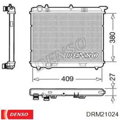 DRM21024 Denso радиатор
