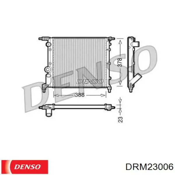 Радиатор DRM23006 Denso