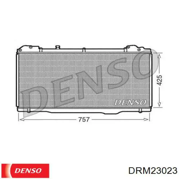 Радиатор DRM23023 Denso