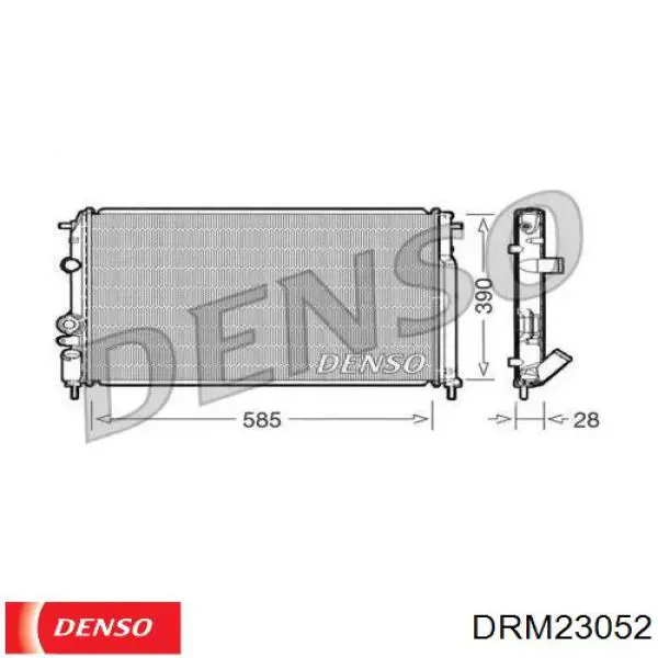DRM23052 Denso радиатор