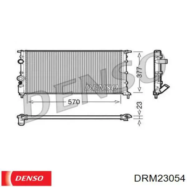 Радиатор DRM23054 Denso