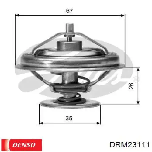 Радиатор DRM23111 Denso