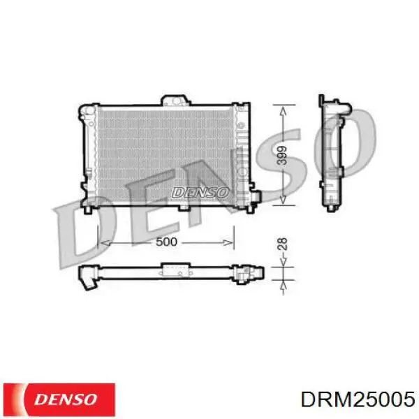Радиатор охлаждения Polcar 6520083