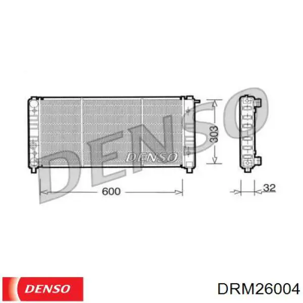 Радиатор DRM26004 Denso