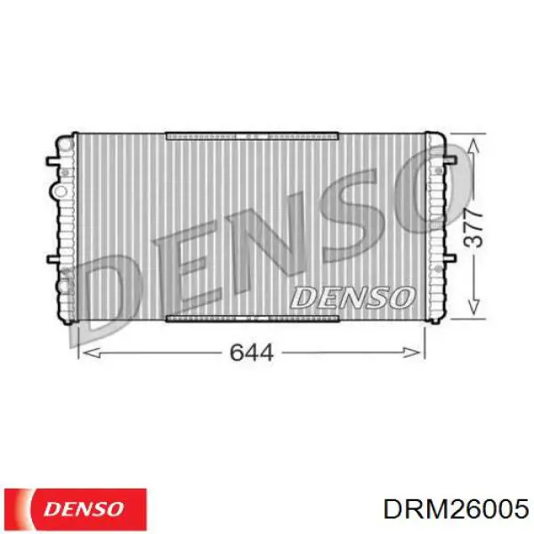 Радиатор DRM26005 Denso